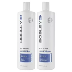 Bosley MD Revive NON Color Safe Nourishing Shampoo and Conditioner 33.8oz Duo - Picture 1 of 1