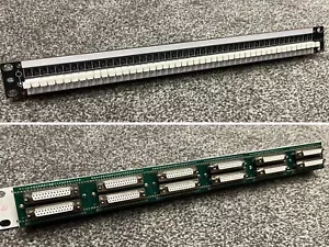 Ghielmetti CSF 1x48 AV - 96 Punkt Patchbay Patchpanel mit DSub25 Anschlüssen - Bild 1 von 4