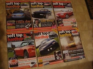 Mazda MX-5 Owners Club Soft Top Hardtop Magazines 2008 x 6 - Bild 1 von 1