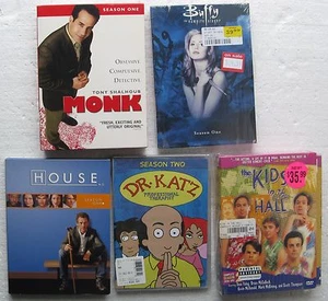 DVD Sets: Buffy Vampire Slayer I, House I, Dr Katz II, Monk I, Kids in the Hall - Picture 1 of 2