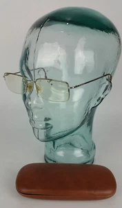 Burberry 1068 1002 54-19-140 Italy Designer Eyeglass Frames Glasses + Case - Picture 1 of 12