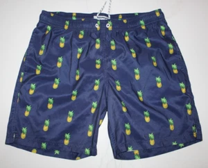 Bañador Maamgic para hombre talla XL azul marino estampado de piña forrado de malla - Imagen 1 de 5