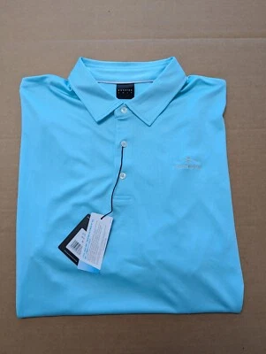 NUEVO CON ETIQUETAS POLO DE GOLF DUNNING PARA HOMBRE, TALLA: XL, COLOR: RIVIERA (M23) Foto 1 de 2