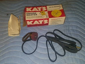 NOS Vintage Kat's K7GR Engine Radiator Heater 600 Watts 120V 1.5" Dia. - Bild 1 von 1