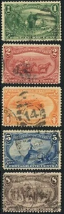 USA 285-89 USED SET OF FIVE CAT $107 - Picture 1 of 1