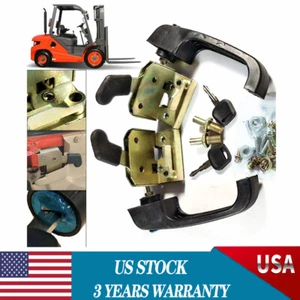 Universal Tractor and Heavy Equipment Lock Door Handle Set Loader Door 18.5*6cm - Picture 1 of 8