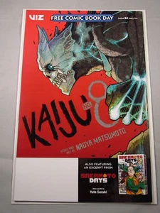 Kaiju n. 8 & Sakamoto Days - FCBD 2022 - manga fumetto inglese - Foto 1 di 2