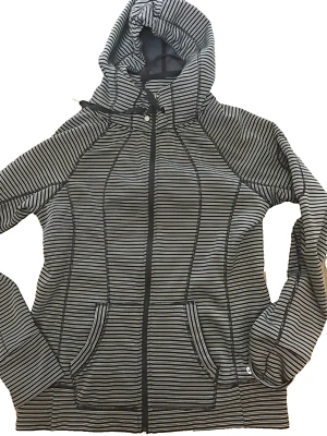 Reflex 90°Degrees Zipup Hoodie Womens Large Activewear Sweatshirt black white - Image 1 of 4