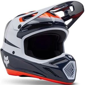 Fox Racing V3 Divider MX Offroad Helmet Midnight - Picture 1 of 6