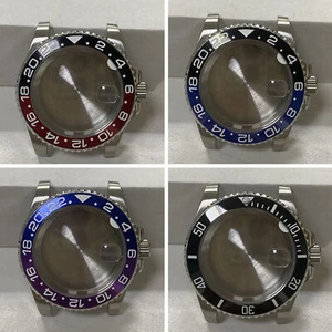 40MM Stainless Steel Watch Case For Miyota 8215 8205 8200 ETA 2836/2834 Watch - Picture 1 of 32