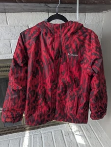 NWT Columbia Direct Summit Omni-Tech Waterproof Breathable Ski Jacket Red YouthL - Picture 1 of 3