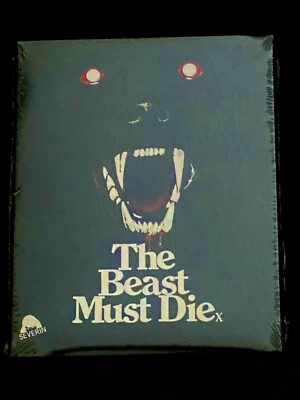 The Beast Must Die (Blu-ray, Severin, With Limited Edition Slipcover) BRAND NEW - Image 1 of 2