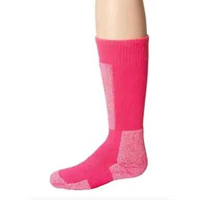 Thorlos Girls L20326 Schuss Pink Snow Over The Calf Socks Size 10-13 - Picture 1 of 1