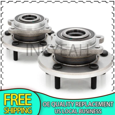 Par de cojinetes y bujes de rueda delantera para Dodge Journey 2009-2020 5 tacos con ABS  Foto 1 de 4