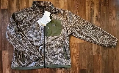 Drake Waterfowl MST Endurance Hybrid Liner Full Zip Bottomland Camo Jacket Xl  - Image 1 of 4