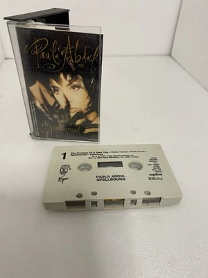 PAULA ABDUL Cassette Tape SPELLBOUND 90s Pop RUSH RUSH WILL YOU MARRY ME - Image 1 of 4