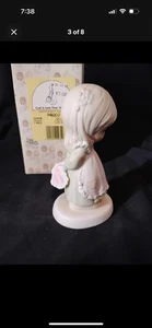 Precious Moments “God Is Love Dear Valentine” # 523518 WITH BOX - Picture 1 of 6
