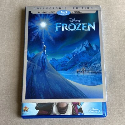 Disney: Frozen (1) (Blu-ray Only + Collector Slipcover) Anna Elsa Olaf Princess - Image 1 of 4