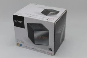 Sony Alarm Clock Radio - Black (ICFC1TBLACK) New In Box - Picture 1 of 6