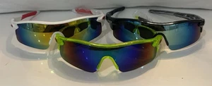 Juego de 3 gafas de sol de béisbol/ciclismo/golf/pesca nuevas - Imagen 1 de 10