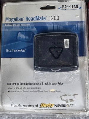 Magellan RoadMate 1200 Portable GPS Auto Car Vehicle Navigation System, New - Image 1 of 4