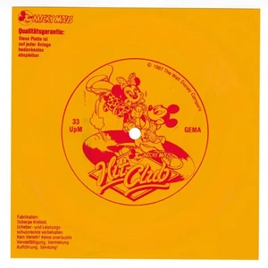 Micky Maus Hit Club Flexidisc von 1987 33UpM - Bild 1 von 1