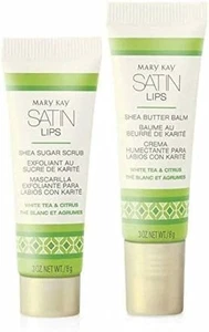 Mary Kay Satin Lippen Set Shea Zucker Peeling & Butterbalsam je 0,3 Oz. - Bild 1 von 6