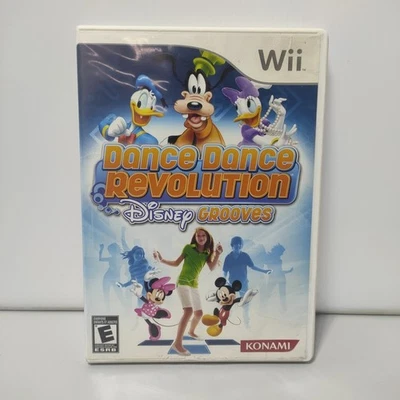 Dance Dance Revolution Disney Grooves (Nintendo Wii) - Complete In Box - Tested - Image 1 of 4
