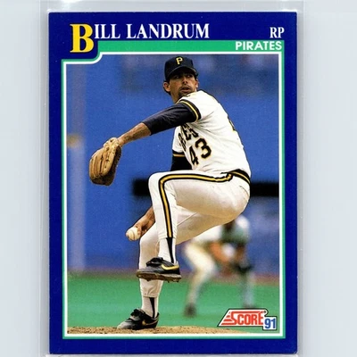1991 Score - Bill Landrum #98 - Pittsburgh Pirates - Image 1 of 2