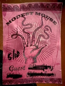 MODEST MOUSE - MAY 10, 2007 - NOKIA LIVE THEATRE TEXAS - BACKSTAGE PASS - Picture 1 of 1