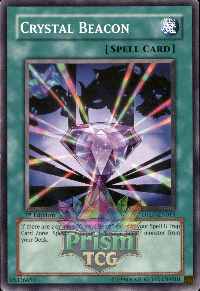1st Ed Crystal Beacon DP07-EN013 Yugioh - Image 1 of 1