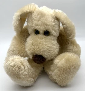 Peluche vintage 1980 Francesca Hoerlein "Le Mutt" Floppy Cucciolo Cane 15" - Foto 1 di 5