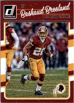 2016 Donruss Aqueous Test #300 Bashaud Breeland - FB - Image 1 of 2