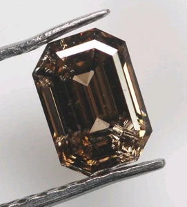 0.68 CT Lab Grown Diamond SI-Clarity Emerald Shape Loose diamond For Ring - Picture 1 of 10