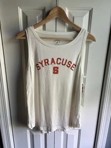 Syracuse University League 91 Womens Tri-flex Trapeze Tank Ivory Size Medium NWT - Picture 1 of 9