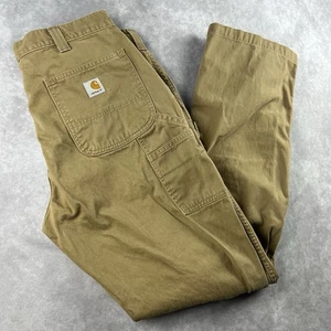 Y2K Carhartt B324 DKH Relaxed Fit Carpenter Jeans Men Size 36x34 (35x32) Grunge - Picture 1 of 12