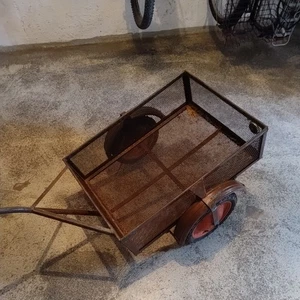 Klaufix DDR Anhänger-Fahrrad Mofa Gummiwagen handwagen Handkarre - Bild 1 von 3