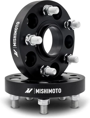 Espaçadores de roda Mishimoto MMWS-013-250BK para 2017+ Honda Civic Type R, Tesla S/X - Imagem 1 de 4