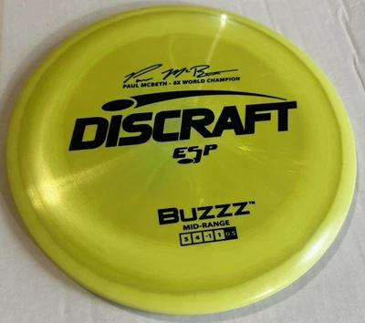 Discraft Paul McBeth 5x Esp Buzzz 177+ - Image 1 of 2