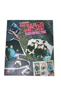 Album raccoglitore bambini sul blocco 1990 nuovo NKOTB vecchio stock fan book - Foto 1 di 7