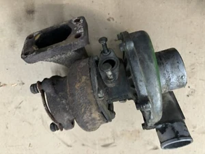 VINTAGE JOHN DEERE  1050  TRACTOR-ENGINE TURBO ASSY- AS- IS- CORE ? or Rebuild ? - Picture 1 of 5