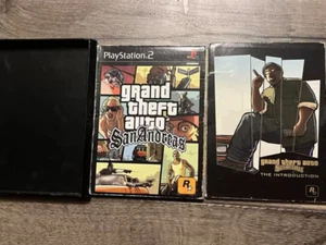 PlayStation 2 PS2 Grand Theft Auto San Andreas Special Edition NO MAP/SLIP COVER - Picture 1 of 7