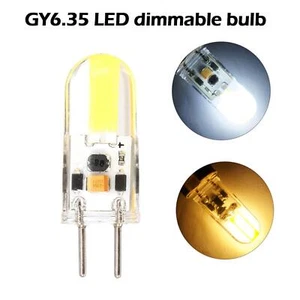 1X G6.35 LED Bulbs 12V 2W GY6.35 LED Bulb G6.35 2-pin Base Halogen Dimmable - Picture 1 of 13