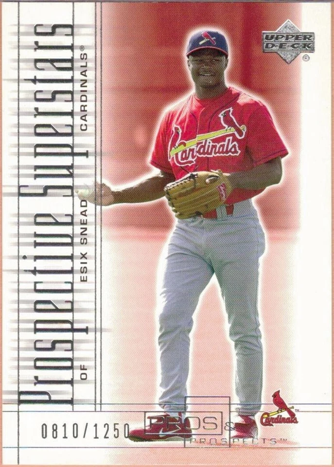 Esix Snead 2001 Upper Deck Pros and Prosects PS RC - Image 1 of 1