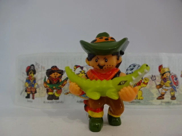 Sammelfigur von Haribo 2003 / Die Abenteuer Serie / Krokodil Dandy + BPZ - Bild 1 von 1