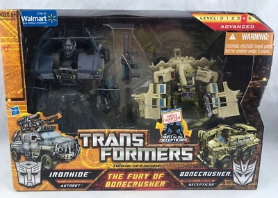 Transformers HFTD The Furry Of Bonecrusher Set Ironhide Walmart Exclusive MISB - Image 1 of 2