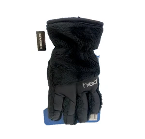 Head Kids' Jr Thermalfur Fleece Gloves & Mittens (Black, Size M) NWT - Picture 1 of 3