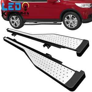 For 2012-2016 Honda CR-V Aluminum Silver Running Boards ABS Side Steps Nerf Bars - Picture 1 of 6