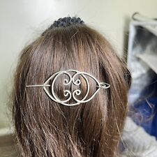 Handmade Pure 925 Sterling Silver Hair Pin Wedding Hair Accessory For Brides