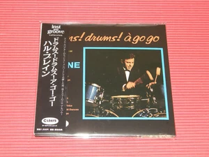 4BT HAL BLAINE DRUMS! DRUMS! A GO GO with Bonus Tracks JAPAN MINI LP CD - Picture 1 of 2